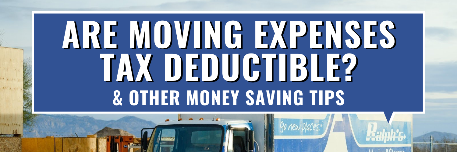 money saving tips moving expense tax deducting